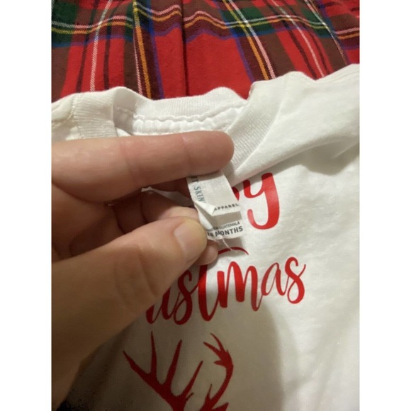 Merry Christmas Deer Holiday Boys T-Shirt Size 18 mos - Picture 2 of 2